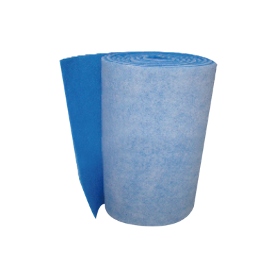 Cotton di filtru primariu blu è biancu